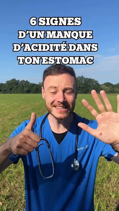 6 Signes d’un MANQUE d’Acidité dans ton ESTOMAC 😳😱🔥😰