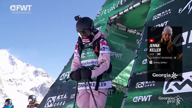 Jenna Keller Second Place Ski Women Run - 2025 Georgia Pro