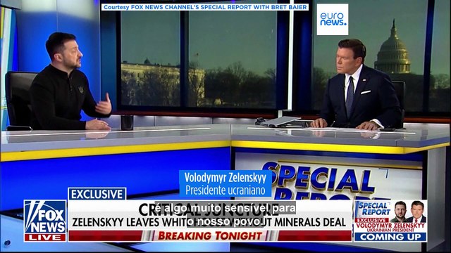 Zelenskyy reitera exigências de garantias de segurança após polémica com Trump na Sala Oval