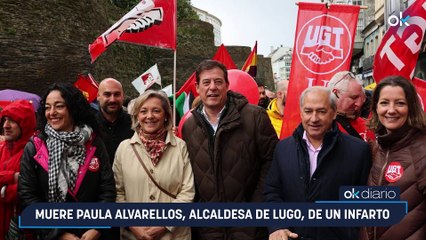 Muere Paula Alvarellos, alcaldesa de Lugo, de un infarto