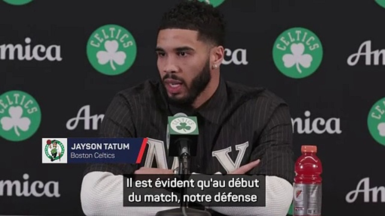 Celtics - Tatum revient sur la défaite de Boston face aux Cavaliers : "C'était difficile"