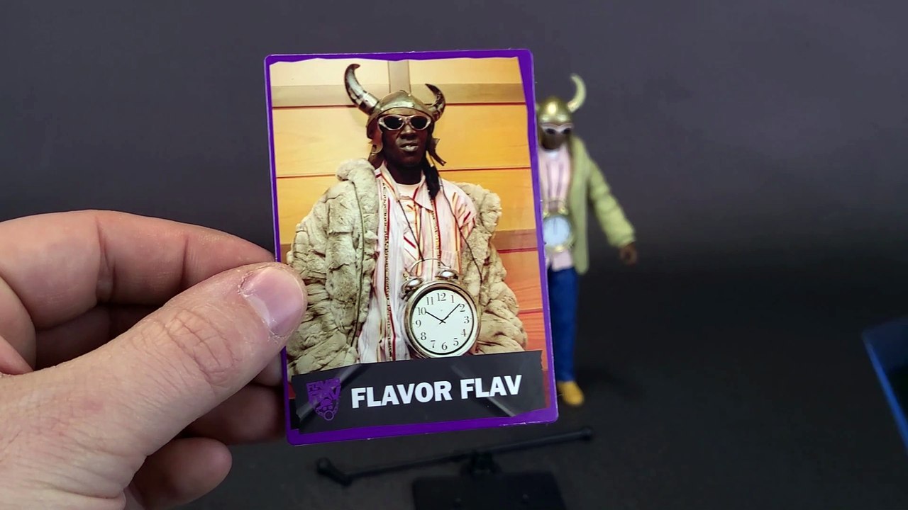 McFarlane Toys Music Maniacs: Hip Hop Public Enemy Flavor Flav 6" Figure