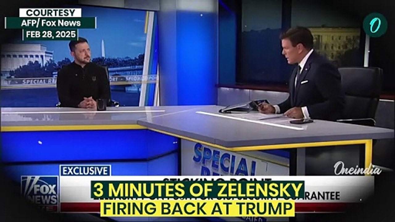 Zelensky Breaks Silence on Showdown With Trump | 3 Minutes of Zelensky Fires Back Against Trump