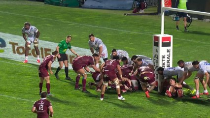 TOP 14 - Essai de Ben TAMEIFUNA (UBB) - Union Bordeaux-Bègles - ASM Clermont