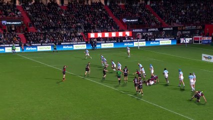 TOP 14 - Essai de Nelson EPEE (ST) - Stade Toulousain - Aviron Bayonnais