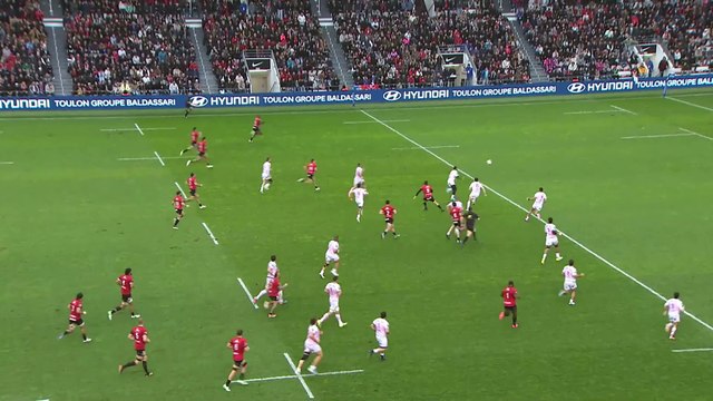 TOP 14 - Essai de Jiuta WAINIQOLO 2 (RCT) - RC Toulon - Stade Français Paris