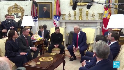 European leaders voice support for Ukraine after White House row