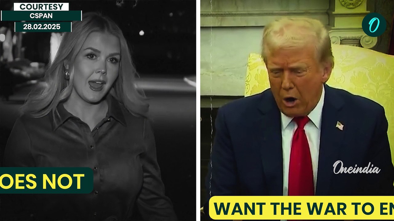 Karoline Leavitt Humiliates Zelensky: 'Trump Was Right to Kick Him Out' | Leavitt Blasts Zelensky