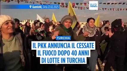 Turchia: dopo 40 anni il Pkk dichiara il cessate il fuoco