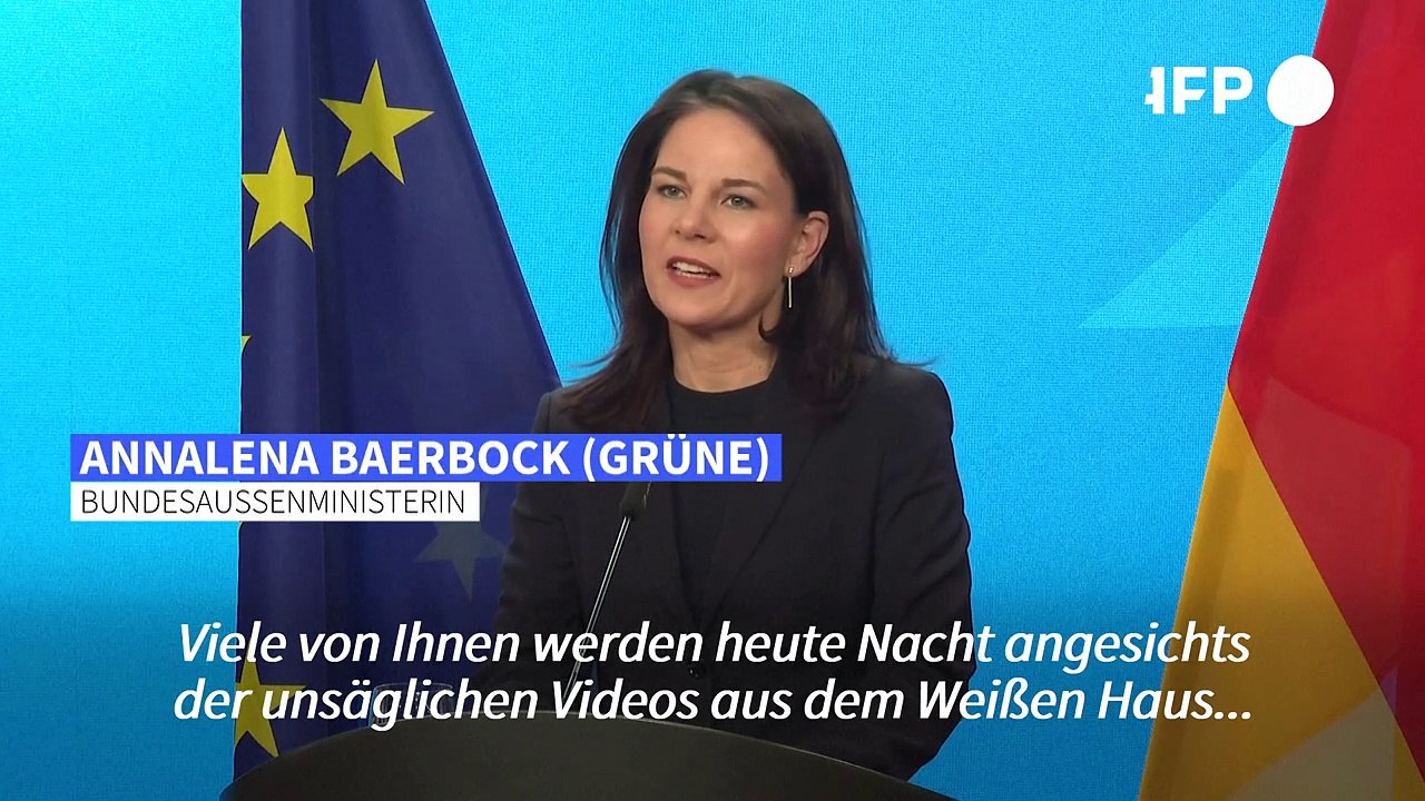 Baerbock sieht 'neue Zeit der Ruchlosigkeit' gekommen