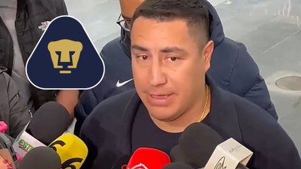 Efraín Juárez llega a CDMX y ofrece sus primeras palabras como DT de Pumas