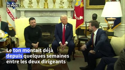 Altercation Trump/Zelensky à la Maison Blanche