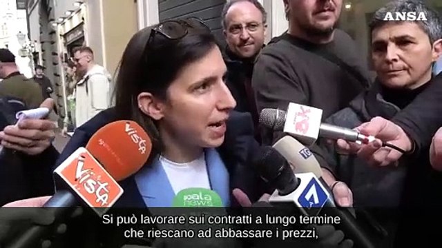 Bollette, Schlein: Serve disaccoppiamento prezzi e tetto a prezzo gas