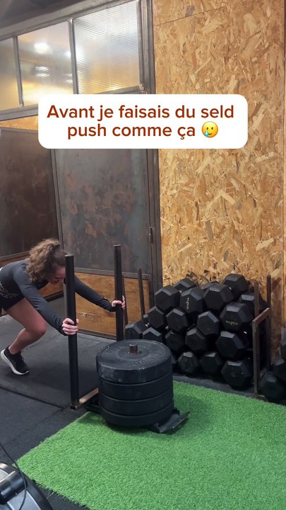HYROX J-53 : cette semaine on parle du sled push 👀
