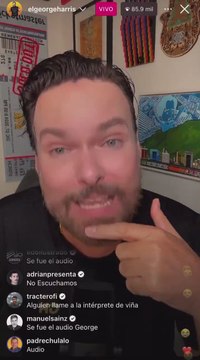 George Harris hizo una transmisión para hablar de Viña, pero esto ocurrió: “Tampoco tuvo remate”