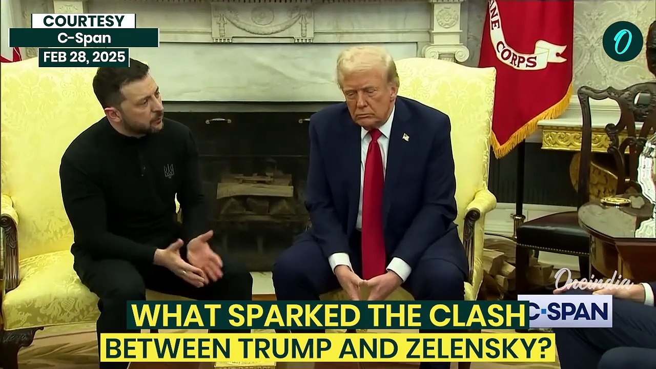 Why Trump and Zelensky Clashed in the Oval Office? Trump Was Frustrated at Zelensky Because...