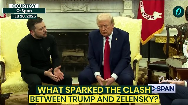 Why Trump and Zelensky Clashed in the Oval Office? Trump Was Frustrated at Zelensky Because...