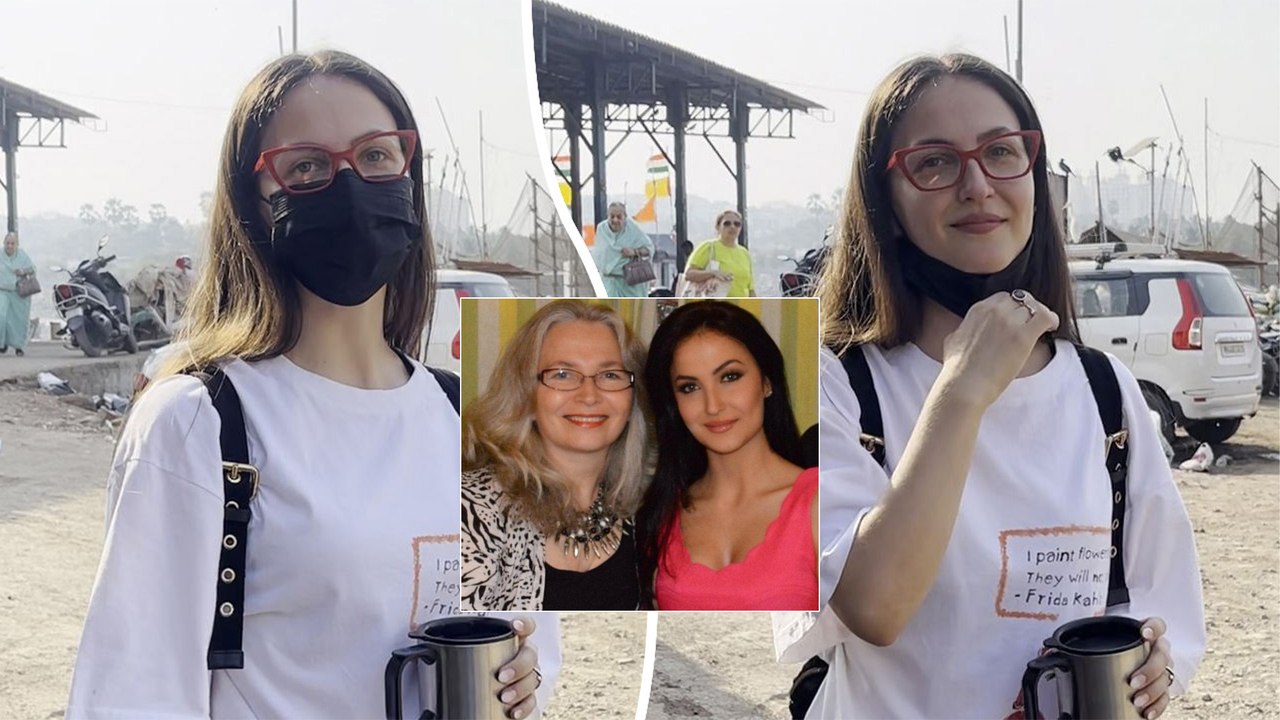 Swedish-Greek Beauty Elli Avram Enjoys A Relaxed And Sunny Day Out In Mumbai!