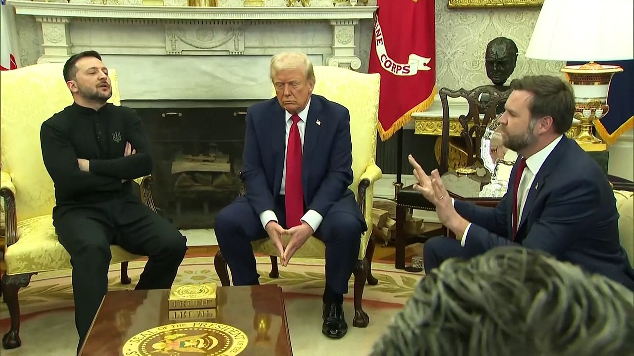 Eklat im Oval Office "schwarzer Tag" für US-europäisches Verhältnis