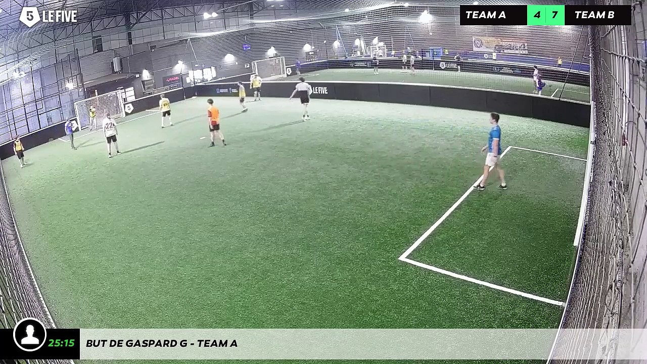 But de Gaspard G - Team A