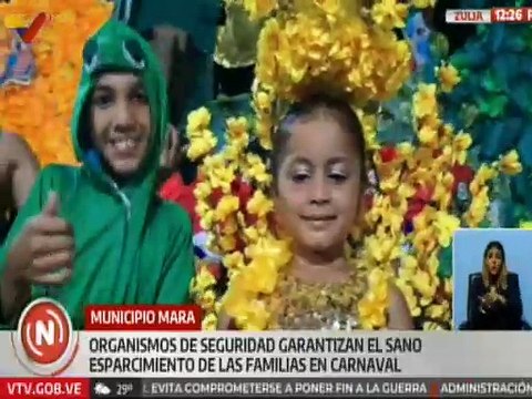 Más de 10 mil zulianos disfrutaron del desfile en el mcpio. Mara como inicio de los Carnavales 2025