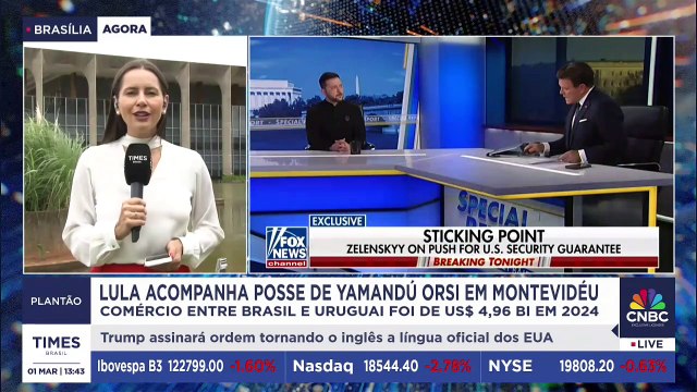 Lula no Uruguai, tensão entre Trump e Zelensky e guerra na Ucrânia | PLANTÃO TIMES BRASIL
