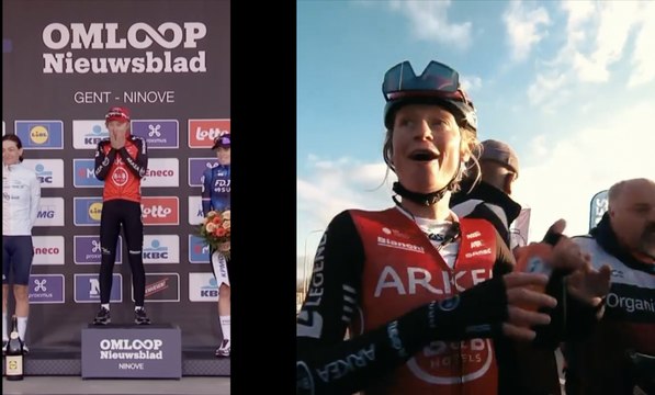 Cyclisme - Omloop Het Nieuwsblad Féminin 2025 - Lotte Claes, la Belge de Arkéa B&B Hotels... Vollering et Wiebes piégées !