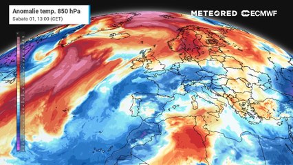 Anomalie temperature