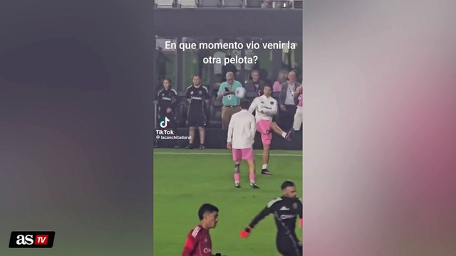 Messi’s insane skill in warm-up with Luis Suárez leaves everyone stunned