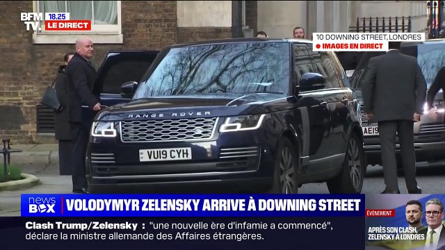 Visite de Volodymyr Zelensky à Londres: le président ukrainien reçu par Keir Starmer au 10 Downing Street