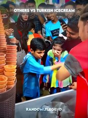 Others against Turkish Ice Cream V.S this guy