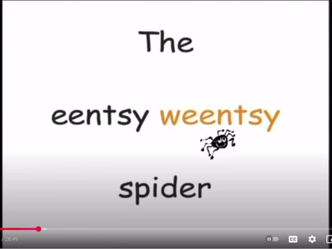 Your Baby Can Read Volume 2 - The Eentsy Weentsy Spider (2008) (HQ)
