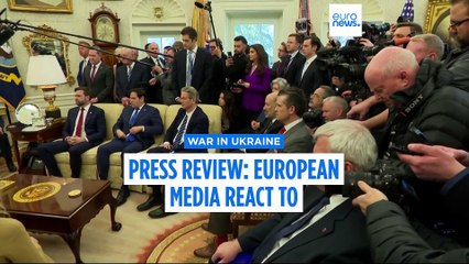 European Media Reacts to Tense White House Dispute 🇪🇺