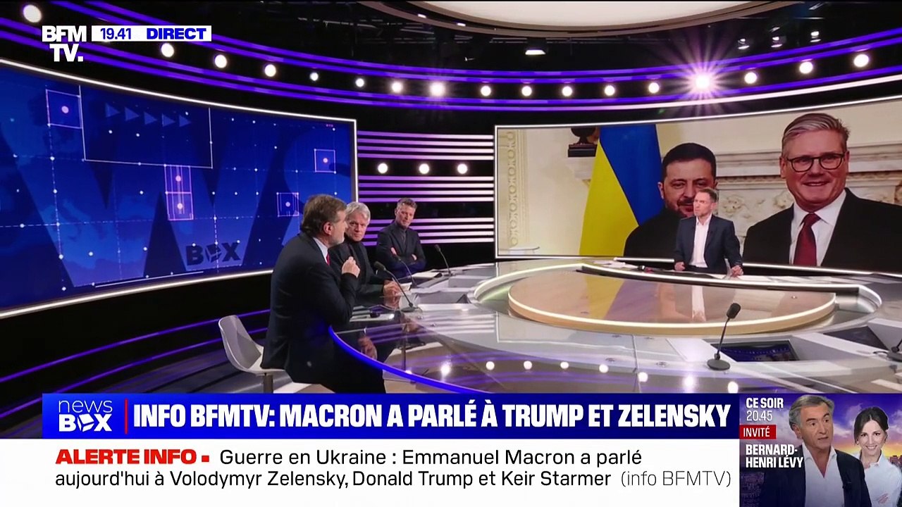 Emmanuel Macron s'est entretenu avec Donald Trump, après le clash du président américain avec Volodymyr Zelensky