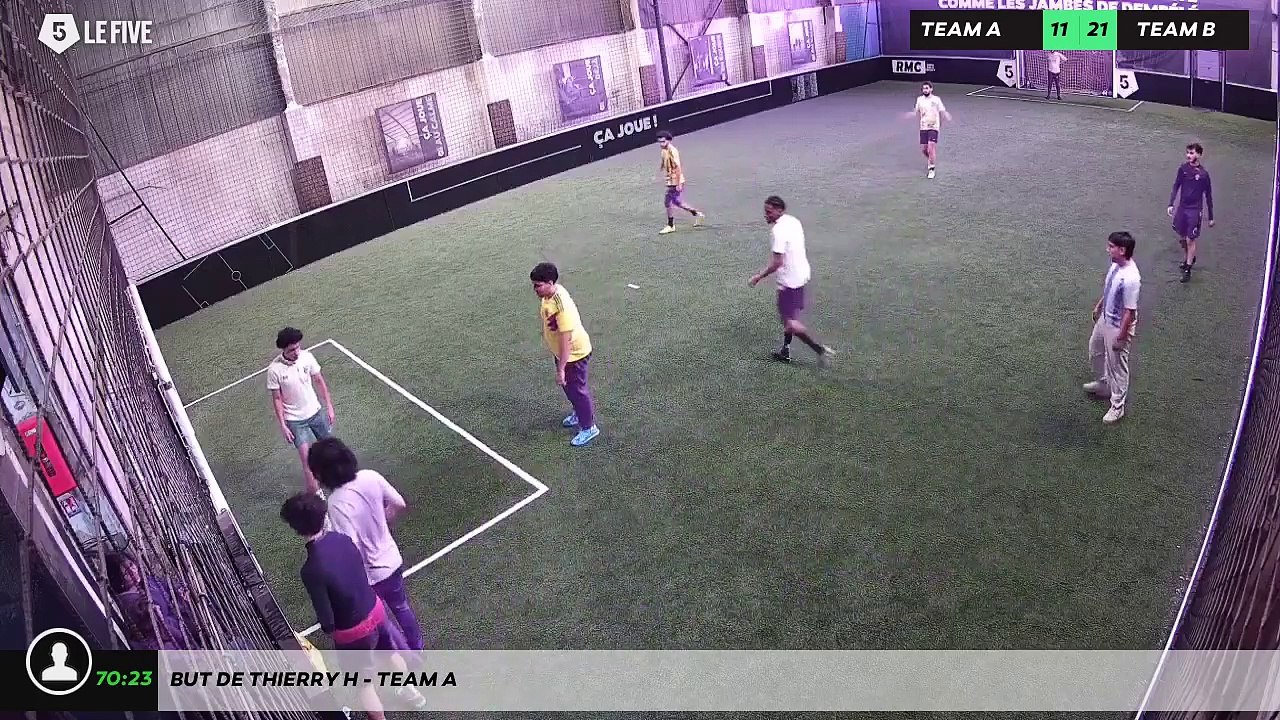 But de Thierry H - Team A
