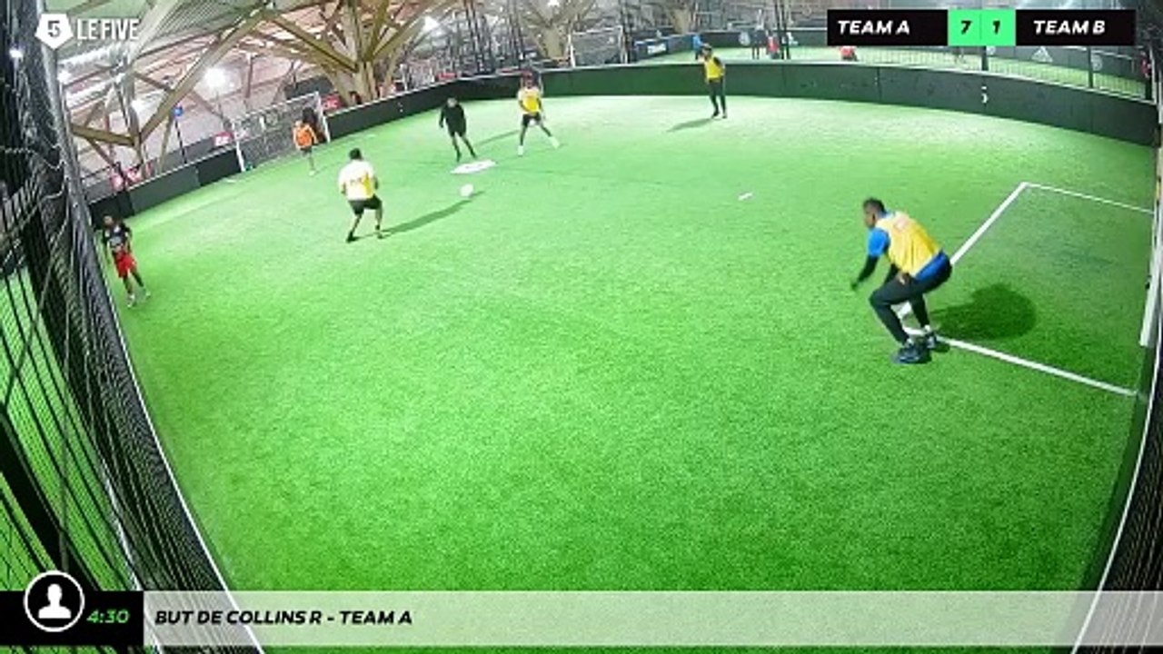 But de Collins R - Team A