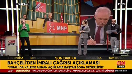 Son dakika haberi: MHP Lideri Bahçeli'den İmralı çağrısı açıklaması