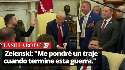 Reportero hace pregunta inesperada a Zelenski