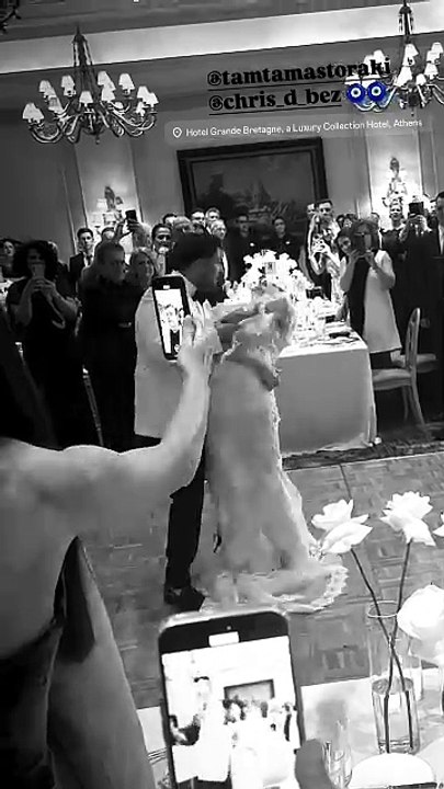 Ο πρώτος χορός της Τάμτας Μαστοράκη με τον σύζυγό της