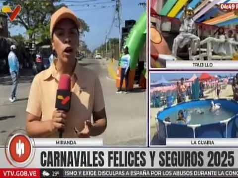 Miranda | Río Chico celebra los Carnavales Seguros 2025 con actividades para toda la familia