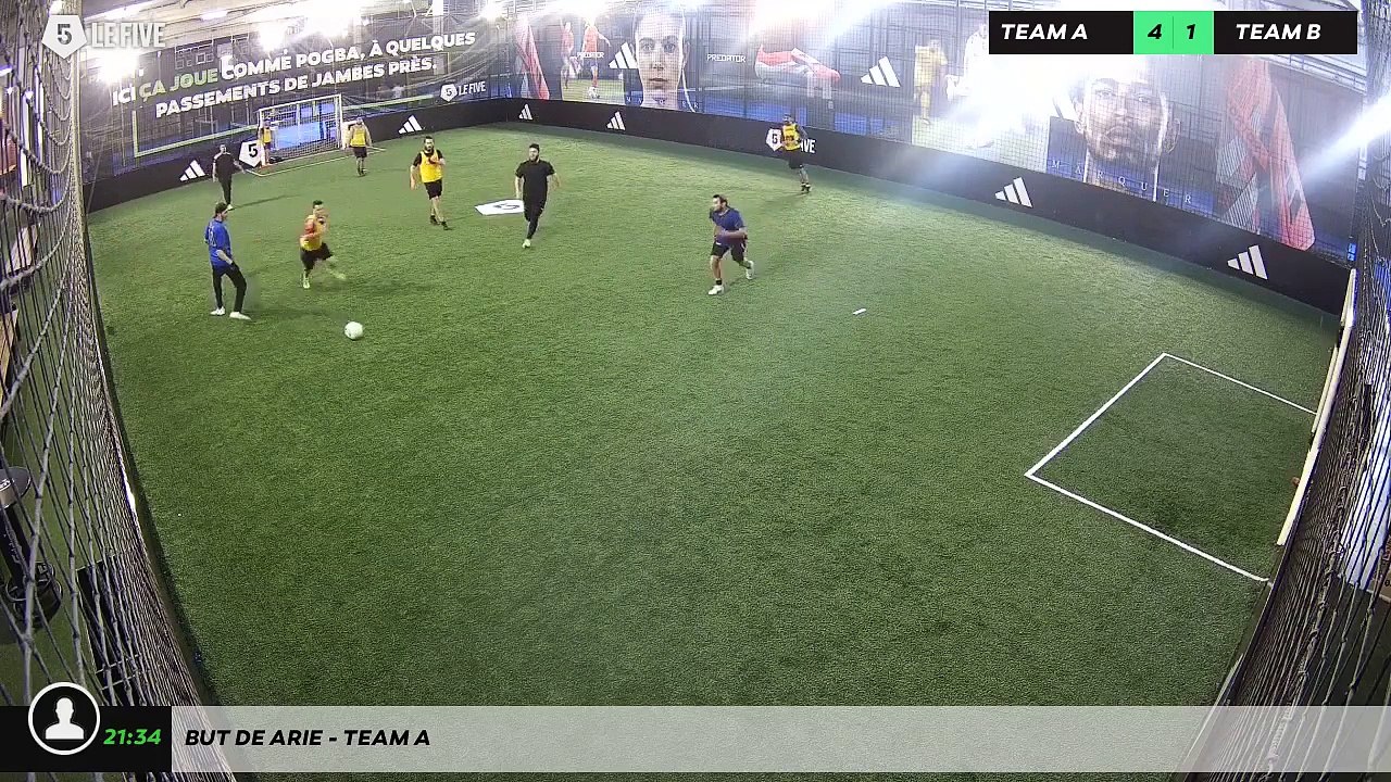 But de Arie - Team A