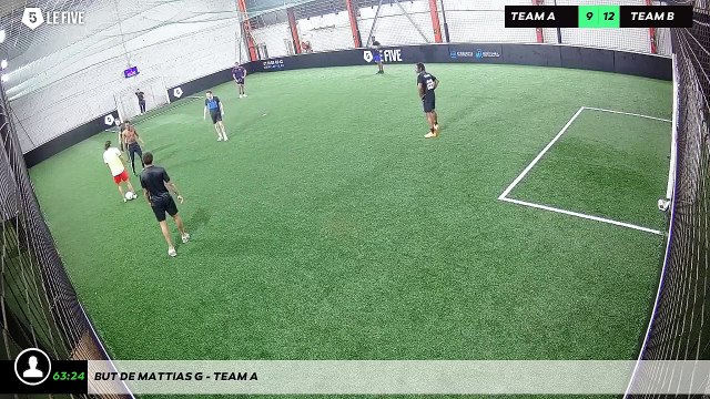 But de Mattias G - Team A