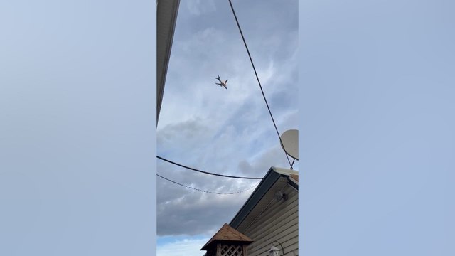 FedEx cargo plane bursts into flames after shocking bird strike mid-flight