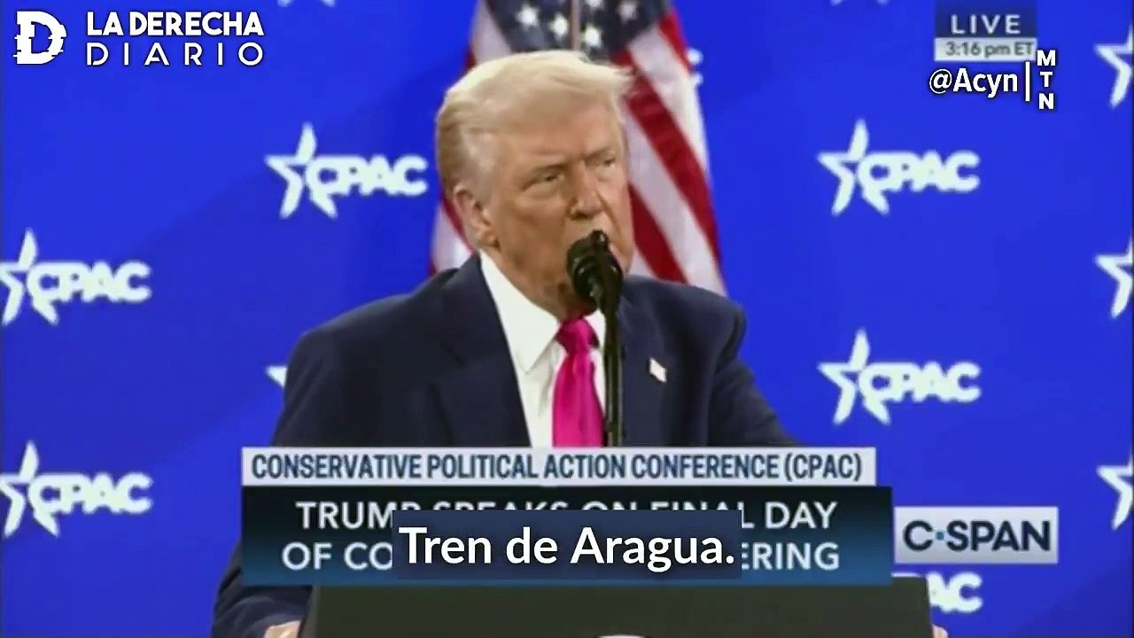 Donald Trump destacó el gran trabajo realizado en materia fronteriza en su primer mes