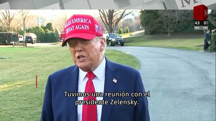 Él busca pelear, nosotros buscamos terminar con las muertes: Trump tras pelea con Zelensky
