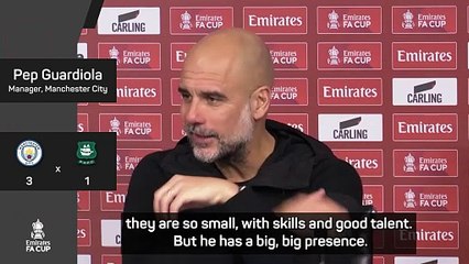 Two-goal hero O’Reilly ‘not a typical academy player’ - Guardiola