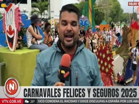 Trujillanos disfrutan de la agenda cultural prevista para estos Carnavales 2025