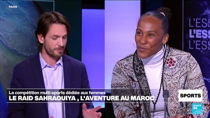 L'athlète olympique marocaine Asmaa Niang a relevé le défi du Raid Sahraouiya