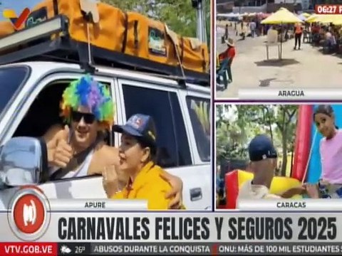 Apure | Organismos de seguridad garantizan el resguardo de turistas en estos Carnavales 2025