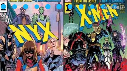 "Superknightm sobre 'XMen: From the Ashes' y los cómics de Image (con comentarios IA sobre 'La Batalla de los Anillos de Saturno')."